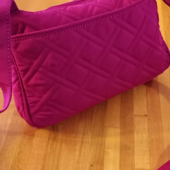 Vera Bradley Pink New Quilted crossbody purse - Picture 3 of 8
